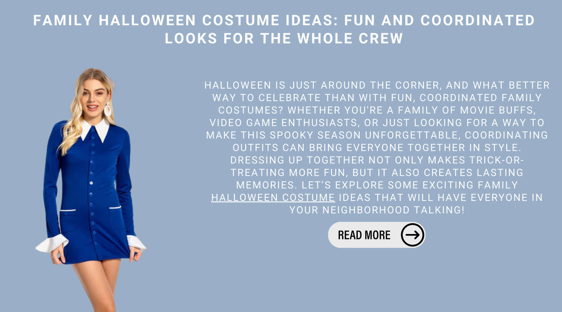 Family Halloween Costume Ideas: Fun And Coordinated Looks For The Whole Crew