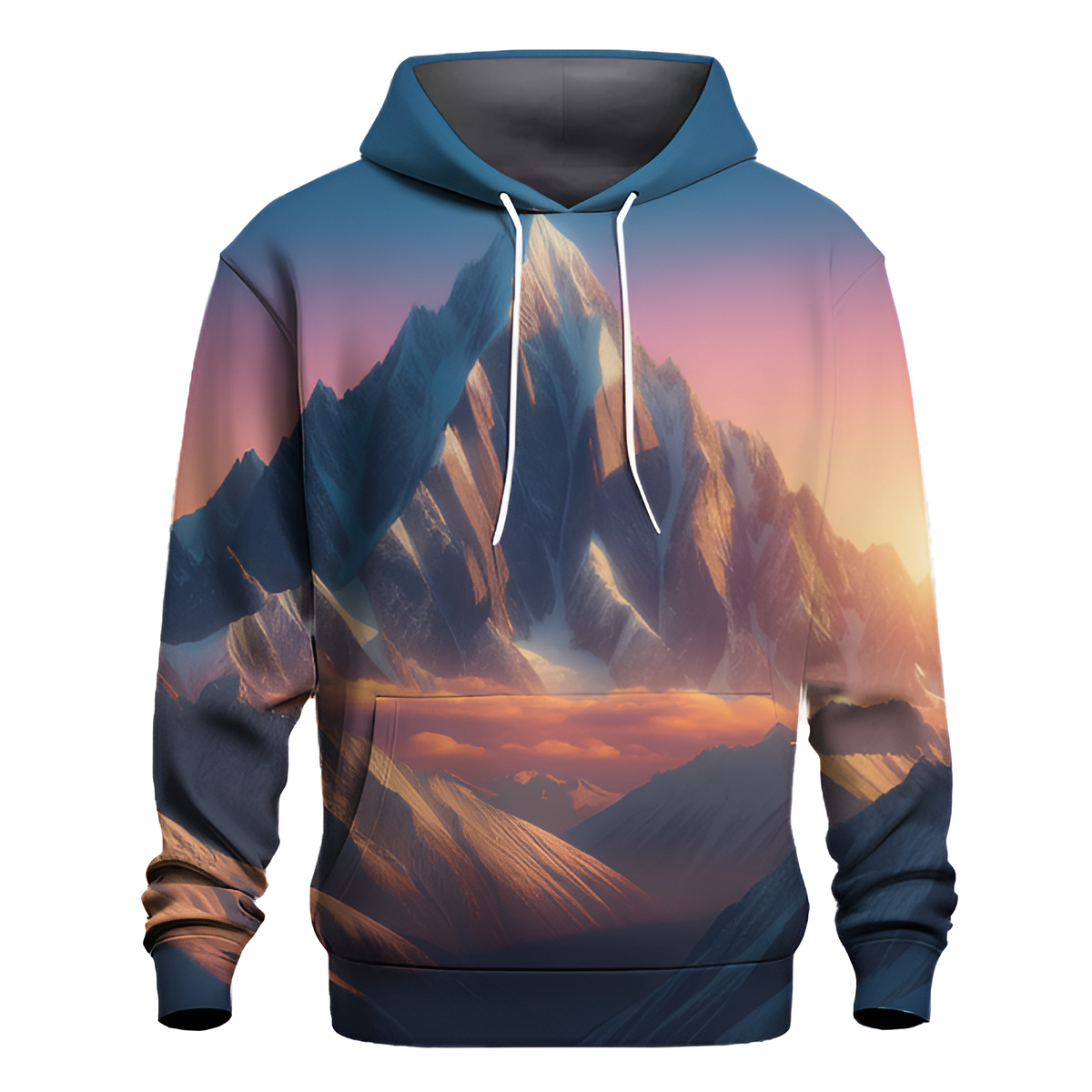 Majestic Mountain Sunrise Hoodie