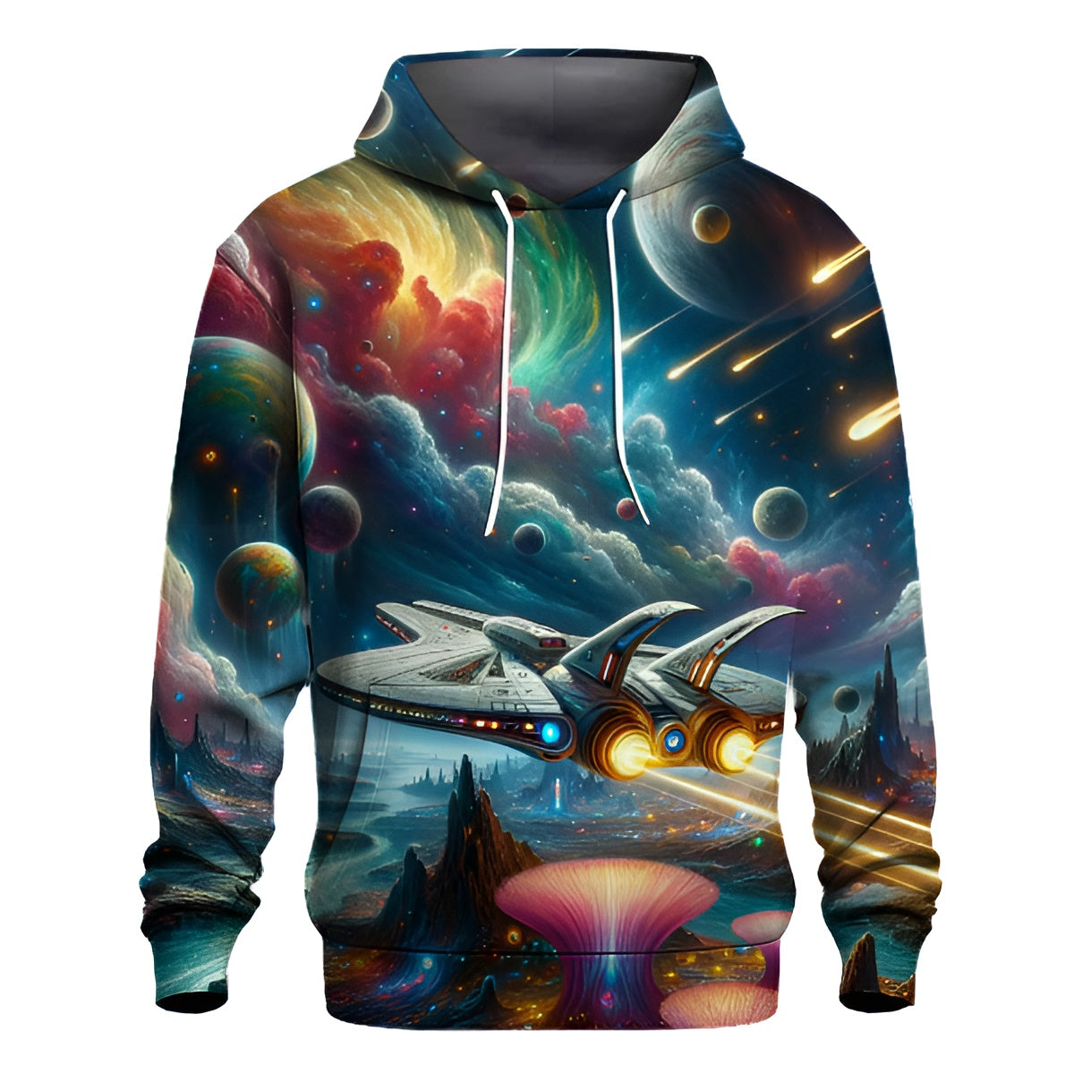 Galactic Fantasy Adventure Hoodie