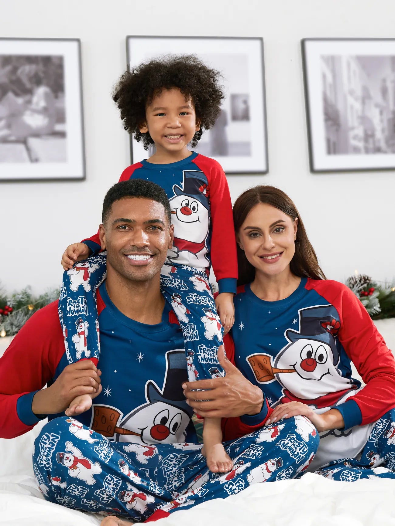 Frosty The Snowman Family Matching Pajamas Set