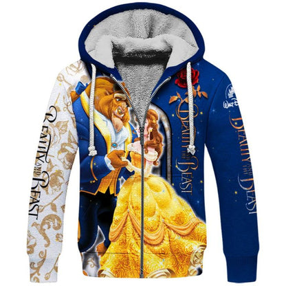 Enchanted Tale Hoodie And Leggings Set Fleece Zipper Hoodies