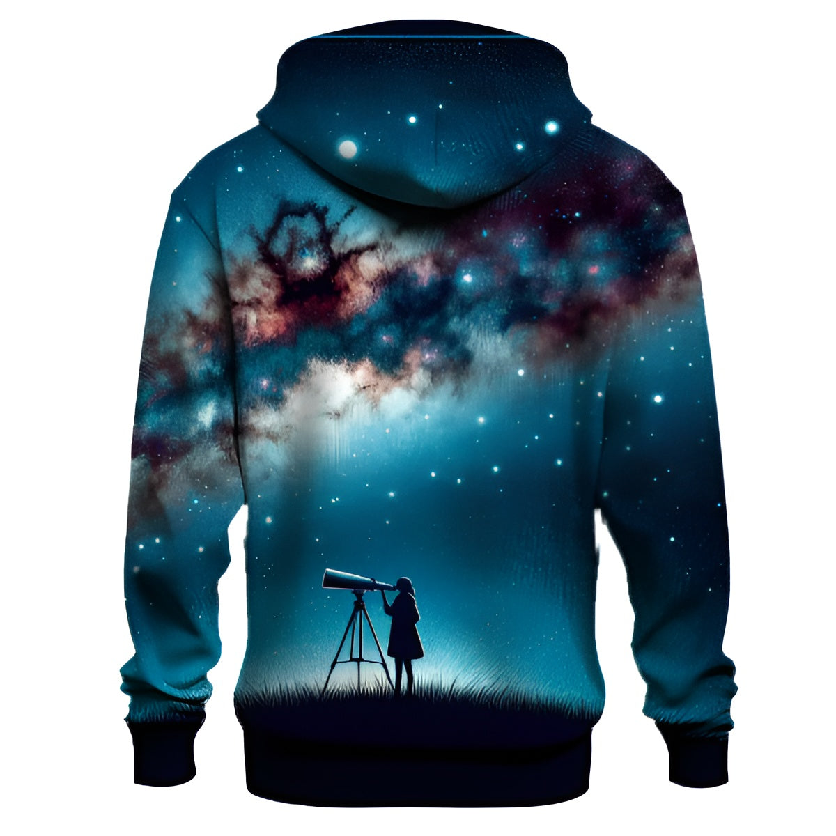 Starry Night Sky Explorer Hoodie