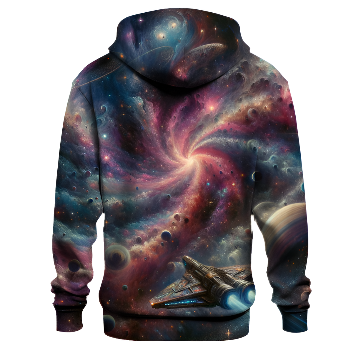 Cosmic Galaxy Adventure Hoodie