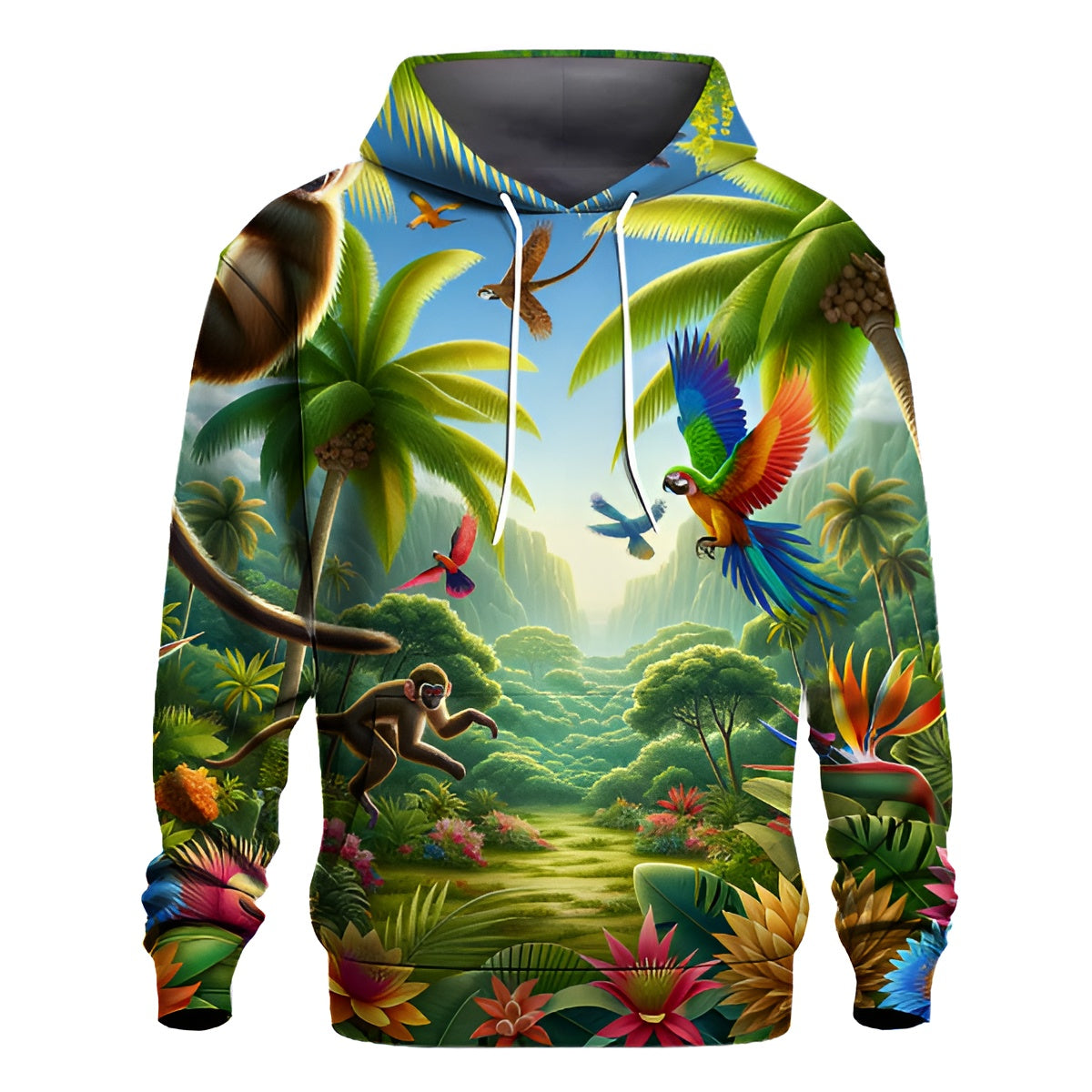 Wild Jungle Escape Hoodie