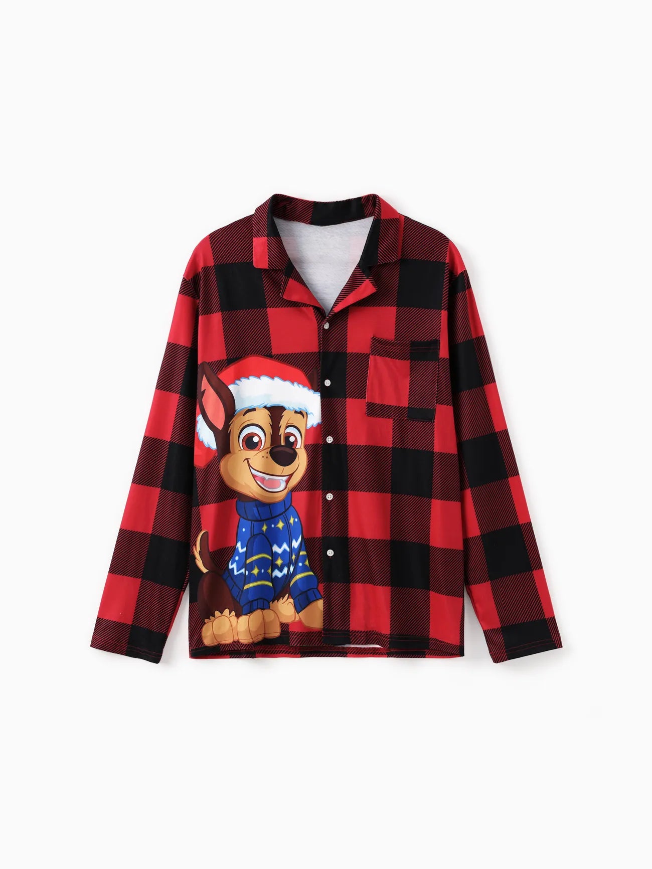 Family Christmas Plaid Design Pajamas Set