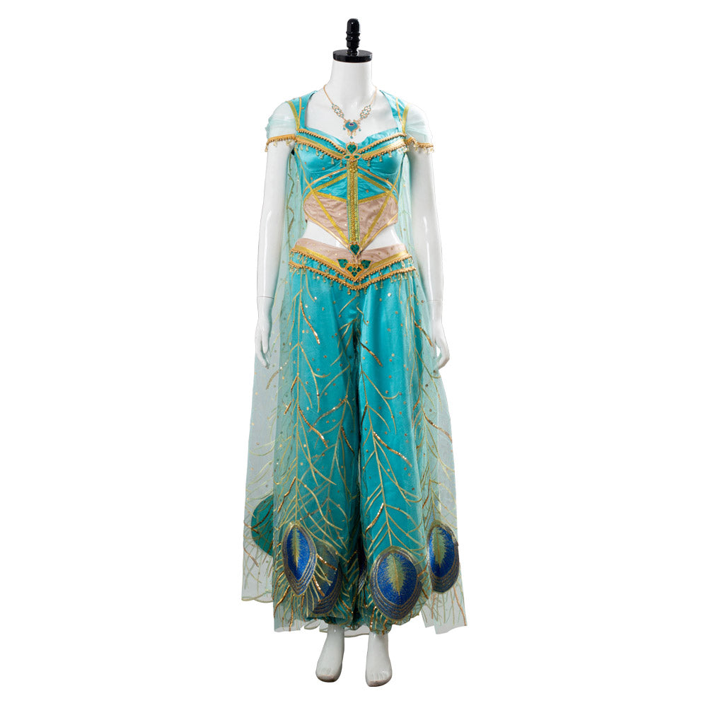 2019 Aladdin Movie Princess Jasmine Cosplay Costume