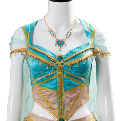 2019 Aladdin Movie Princess Jasmine Cosplay Costume