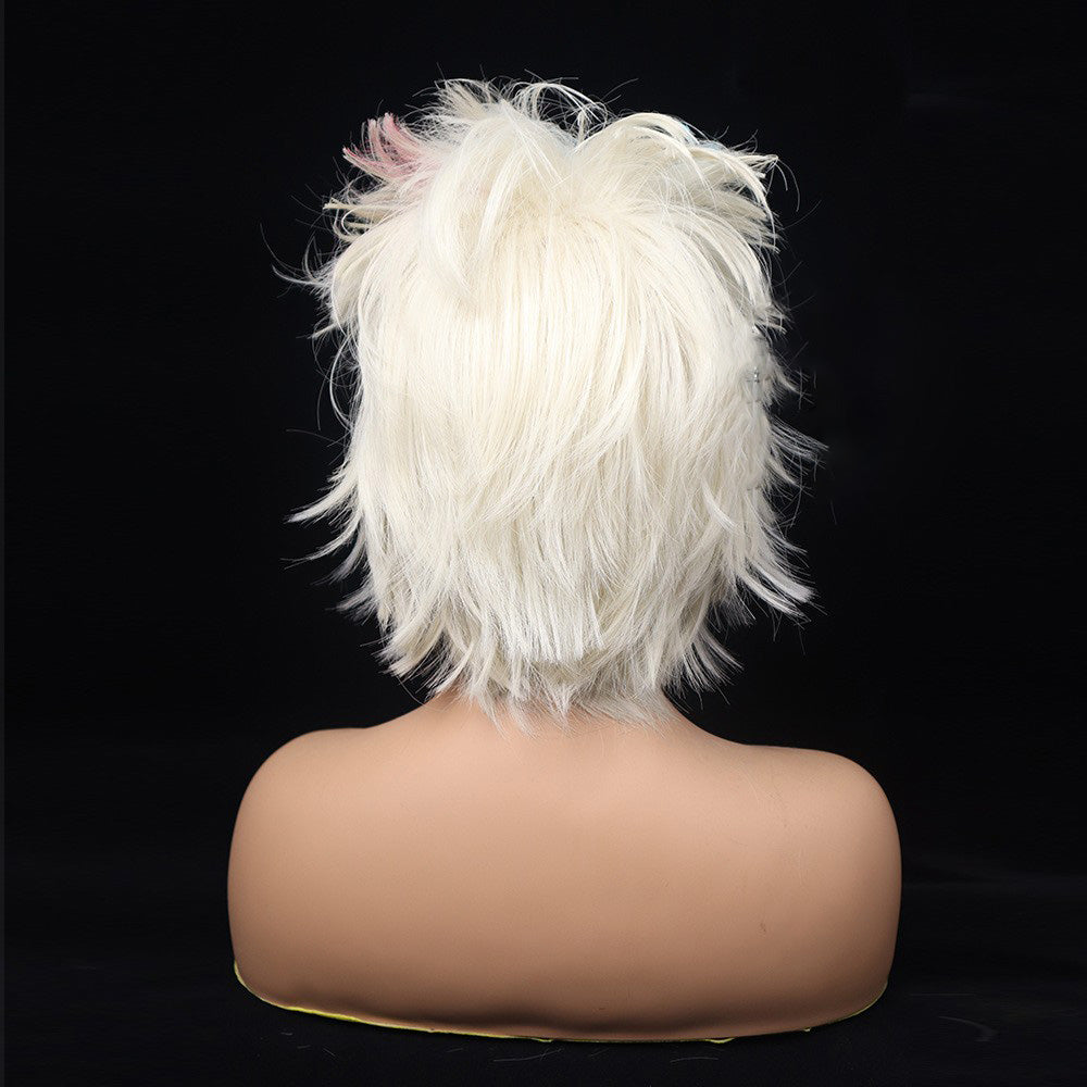 Short Hair Heat Resistant Synthetic Wig