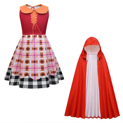 2 Piece Hocus Pocus Dress Mary Sanderson Cosplay Costume Set