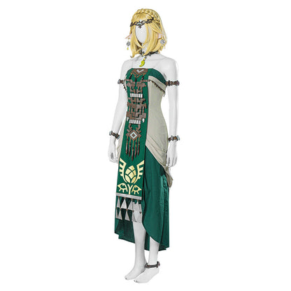 Tears Of The Kingdom Princess Outfits Cosplay Costume