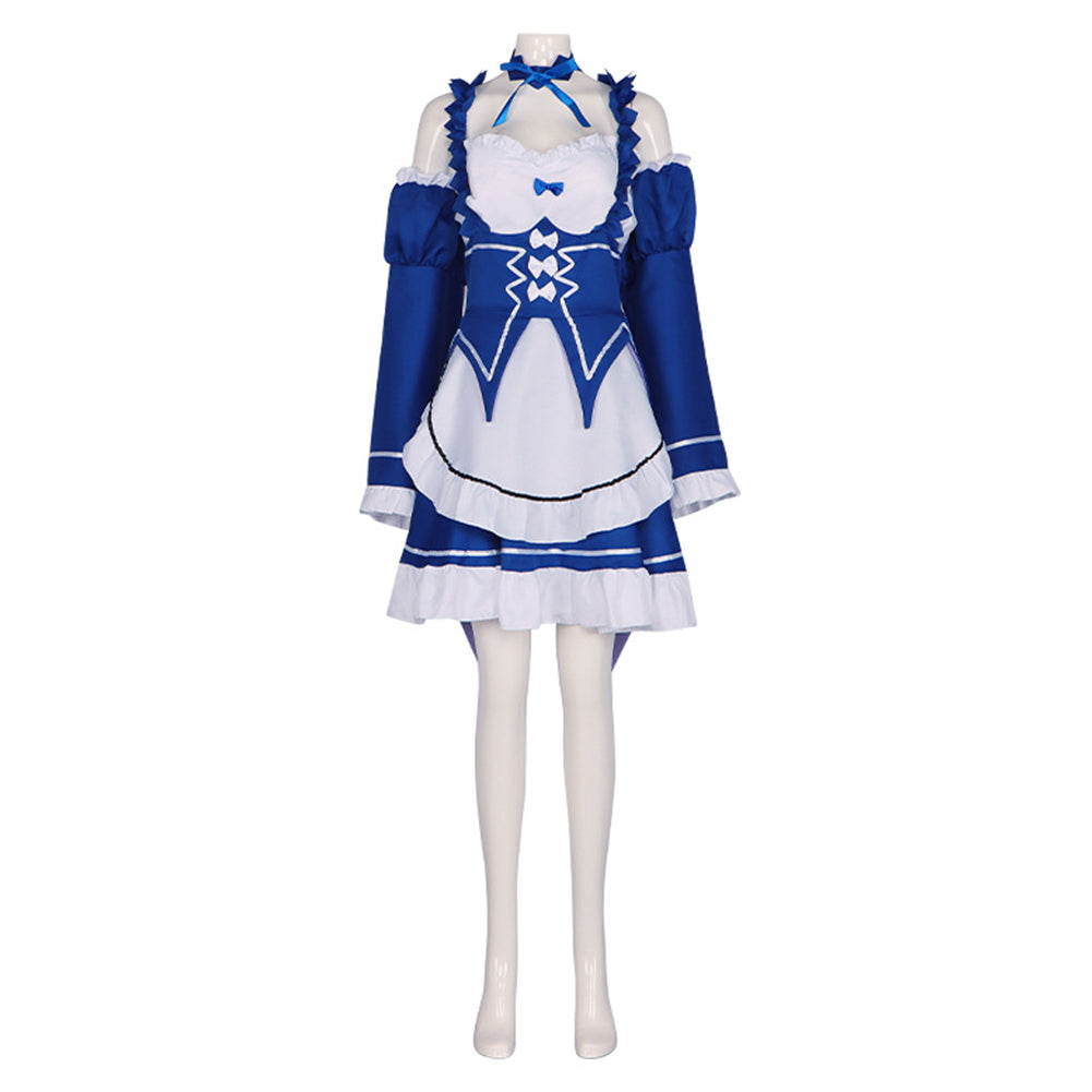 Re Zero Rem Cosplay Costume Princess Outfits