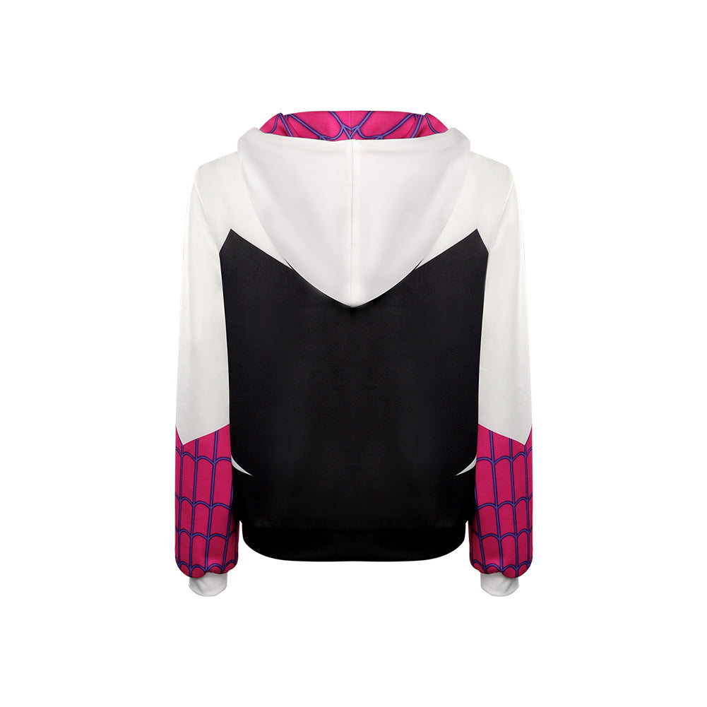 The Spider Verse Gwen Stacy Costume Hoodie