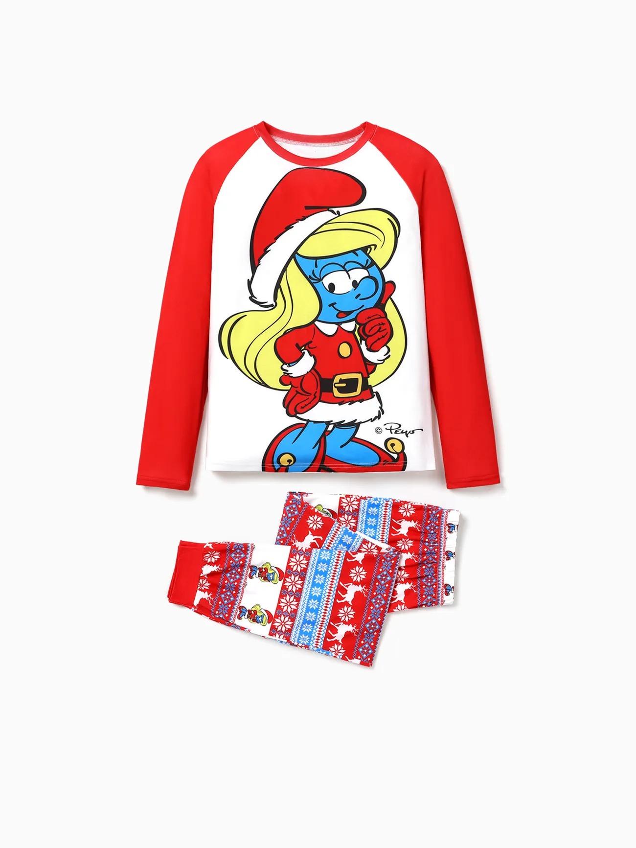 The Smurfs Family Matching Long Sleeves Pajama Set Women