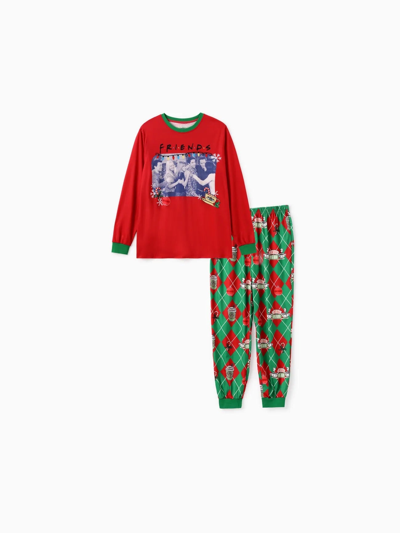 Friends Theme Family Matching Pajama Set Men