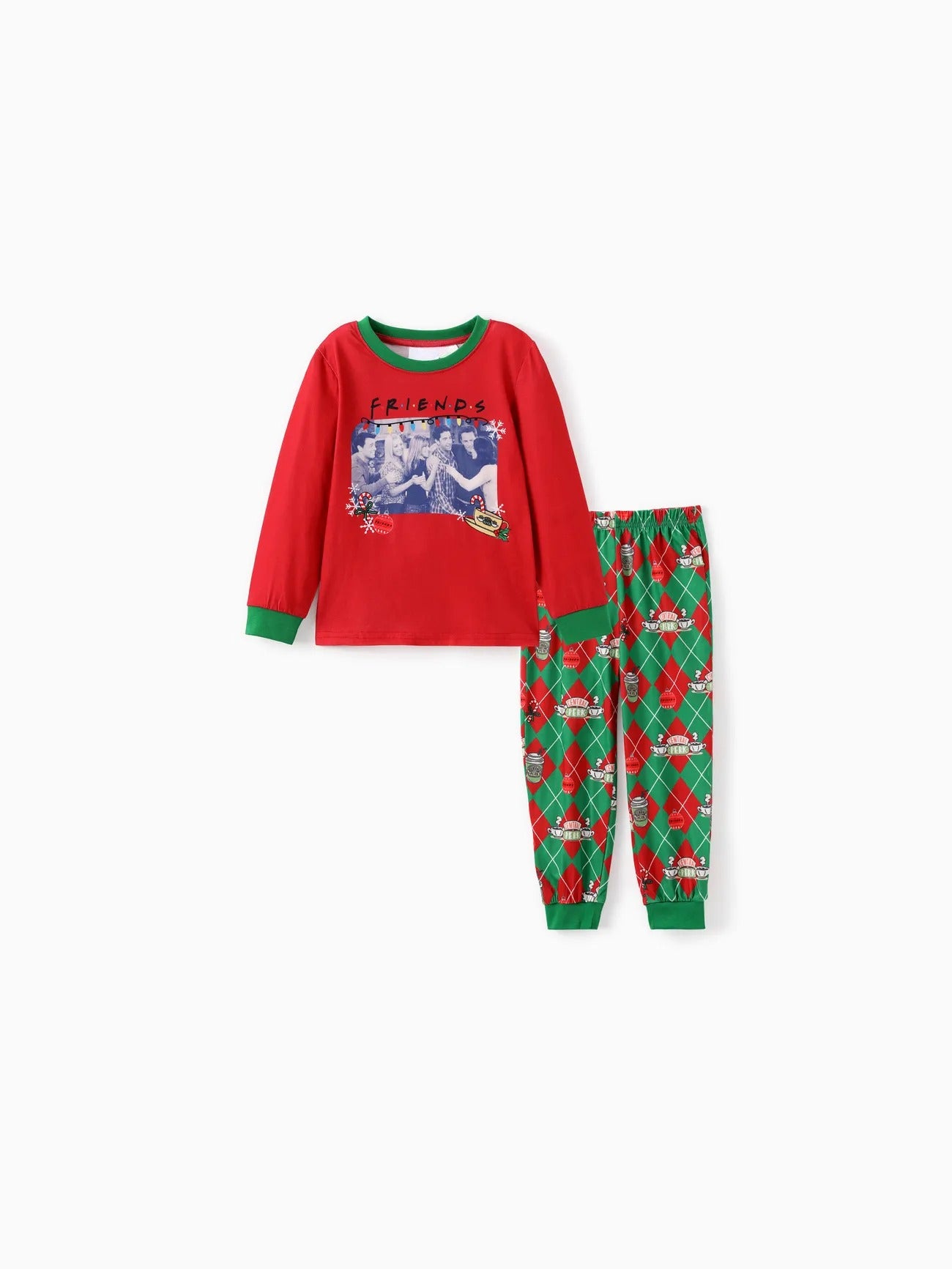 Friends Theme Family Matching Pajama Set Kids