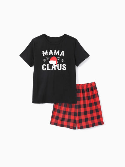 Papa And Claus Family Matching Shorts Set Woman