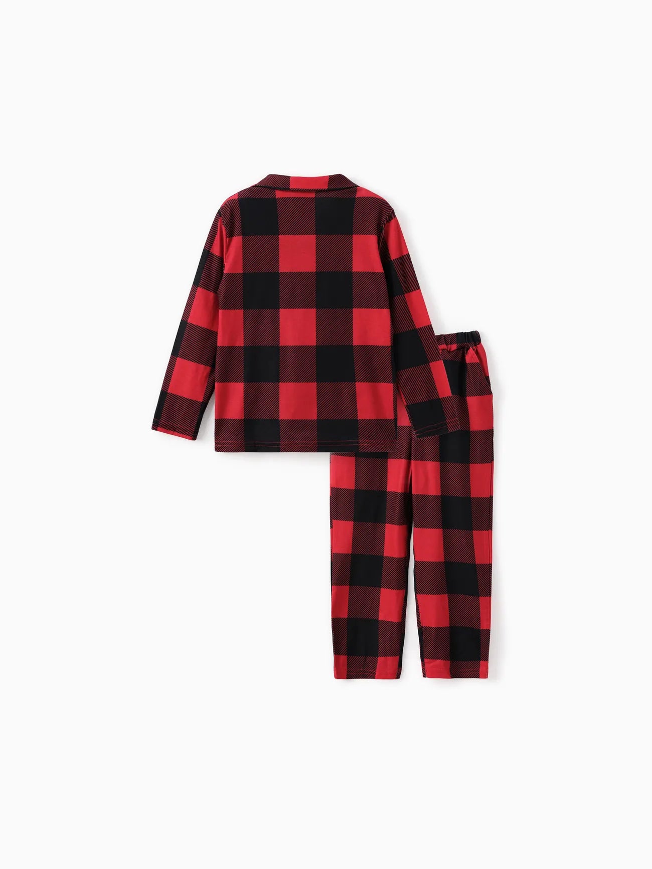 Family Christmas Plaid Design Pajamas Set