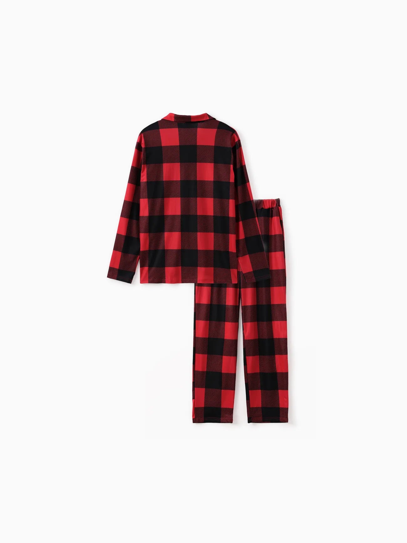 Family Christmas Plaid Design Pajamas Set