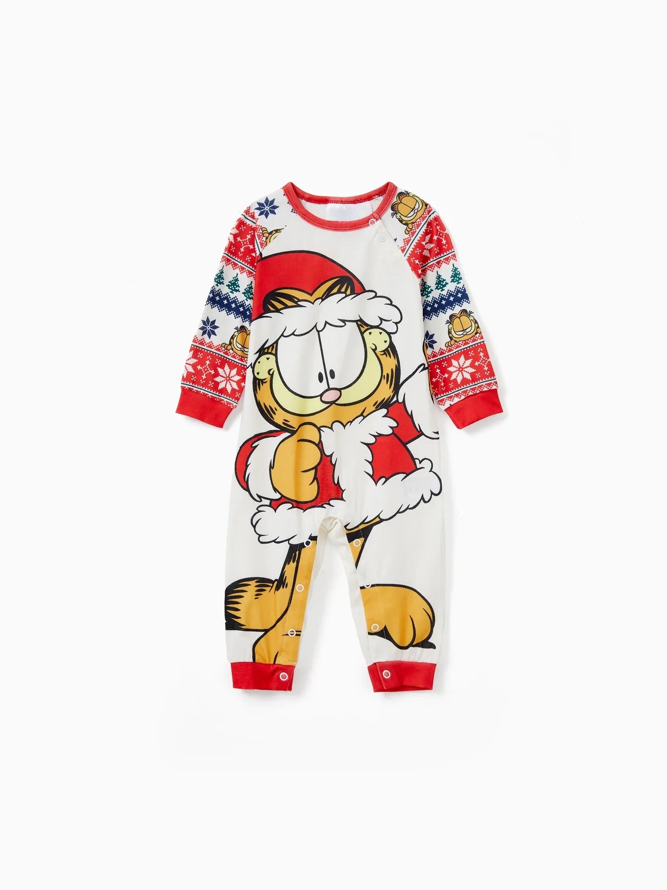 Printed Garfield Family Matching Christmas Pajama Set Baby