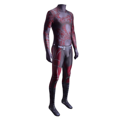 Drax The Destroyer Cosplay Costume Jumpsuit
