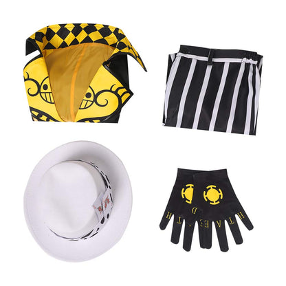 One Piece Trafalgar D Water Law Costume Set