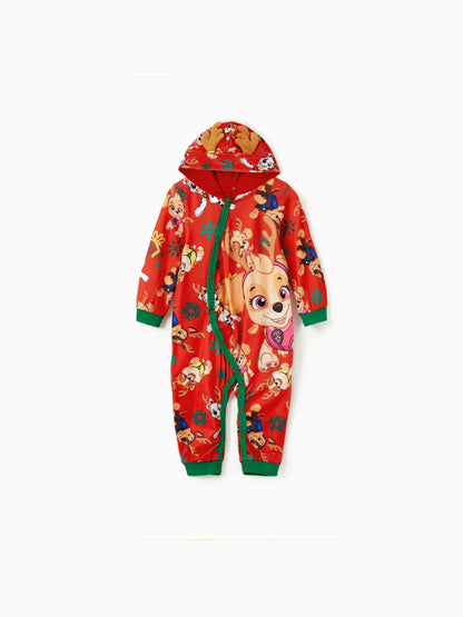 Holiday Reindeer Family Matching Pajama Set Baby Girl