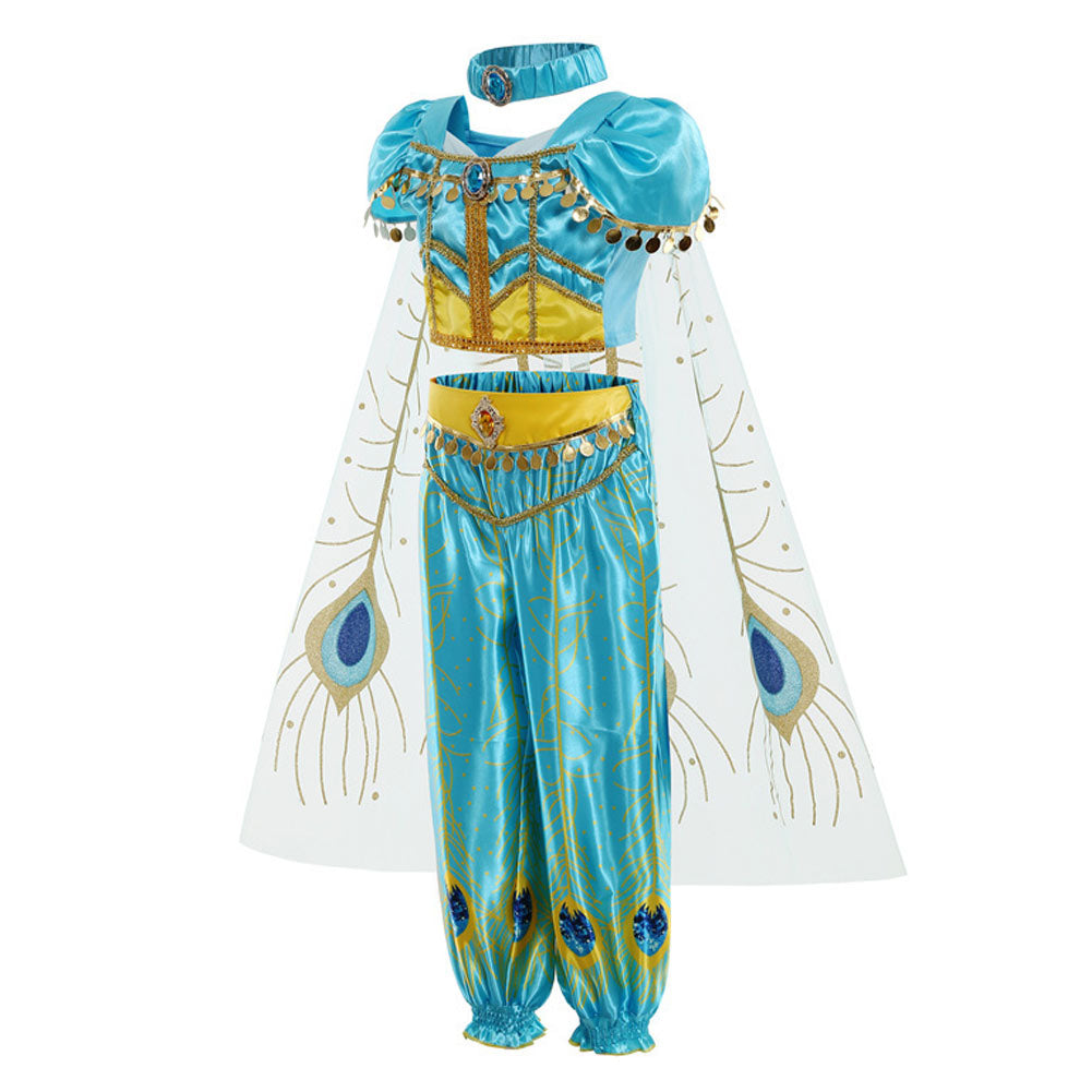 Aladdin Jasmine Halloween Carnival Suit