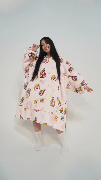 Anime Cozy Blanket Hoodies