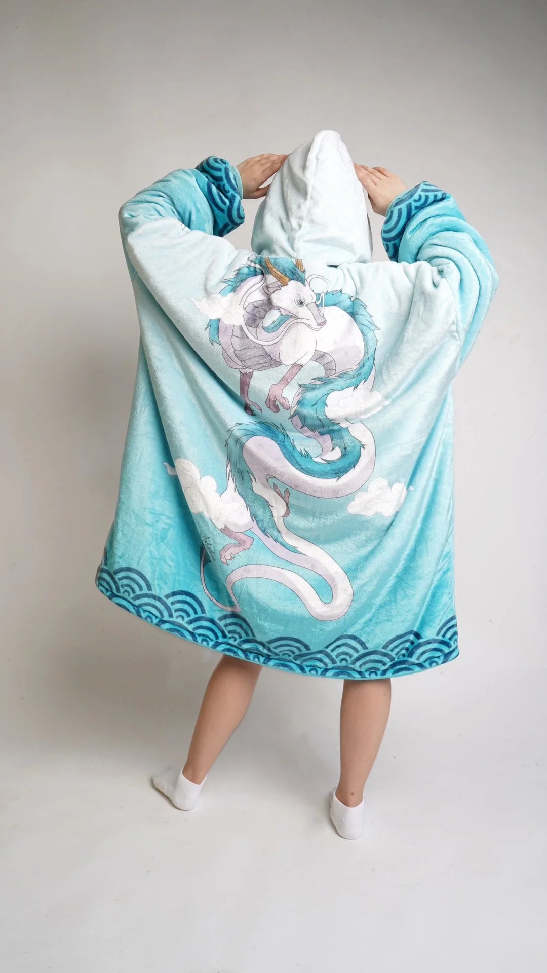 Anime Cozy Blanket Hoodies