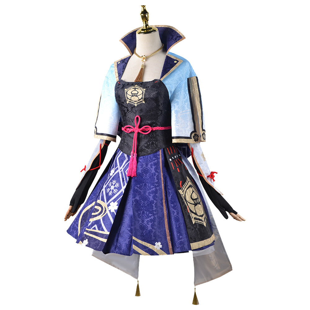 Ayaka Cosplay Costume Outfit