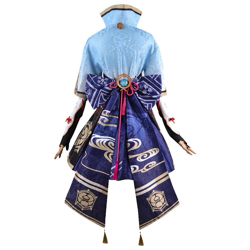 Ayaka Cosplay Costume Outfit