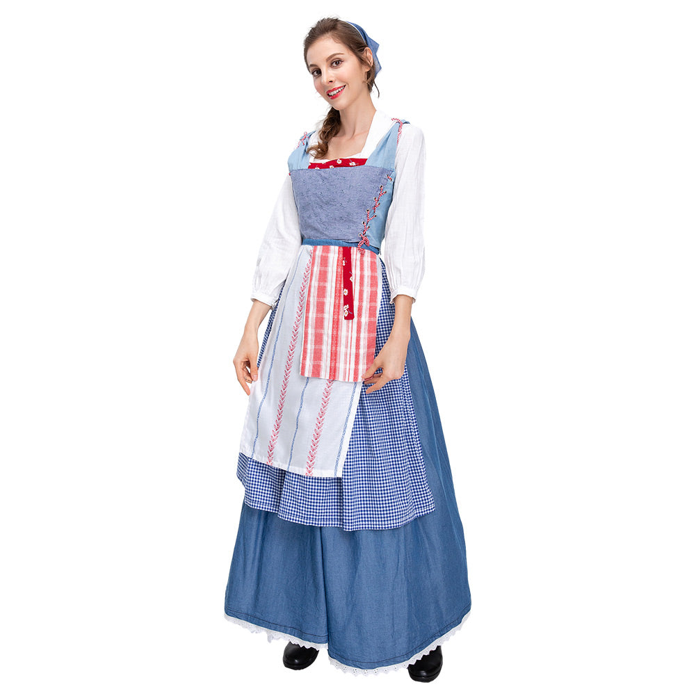 Beauty And The Beast Belle Cosplay Costume