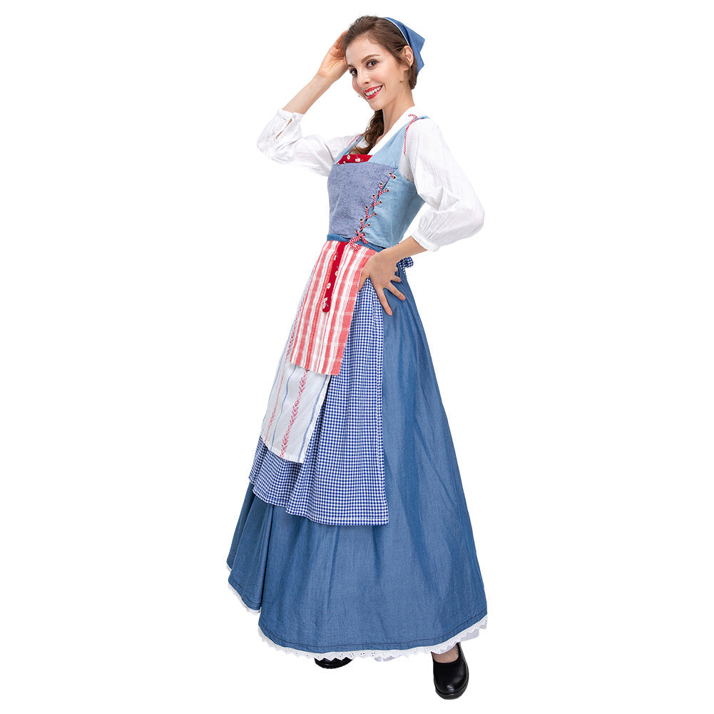 Beauty And The Beast Belle Cosplay Costume