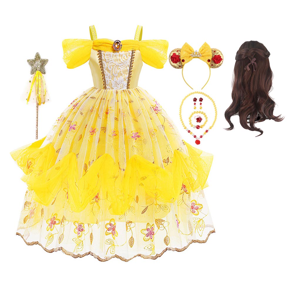 Beauty And The Beast Belle Cosplay Costume