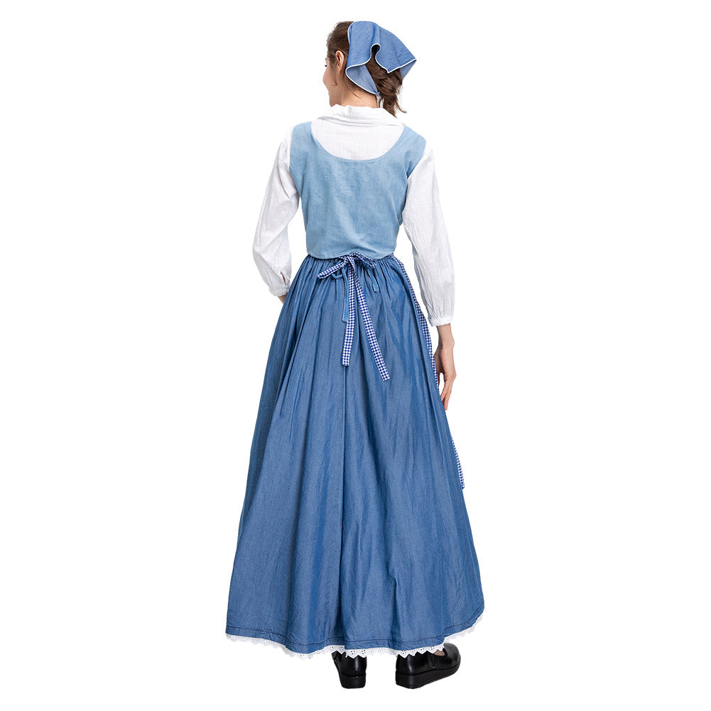 Beauty And The Beast Belle Cosplay Costume