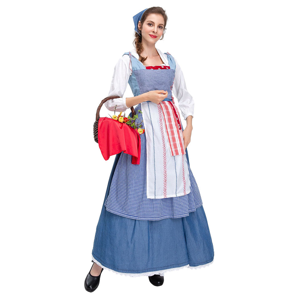 Beauty And The Beast Belle Cosplay Costume