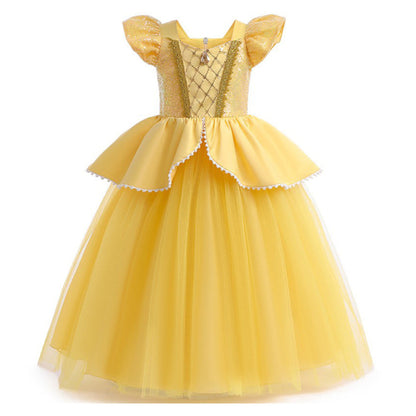 Belle Cosplay Costume Outfits XXL