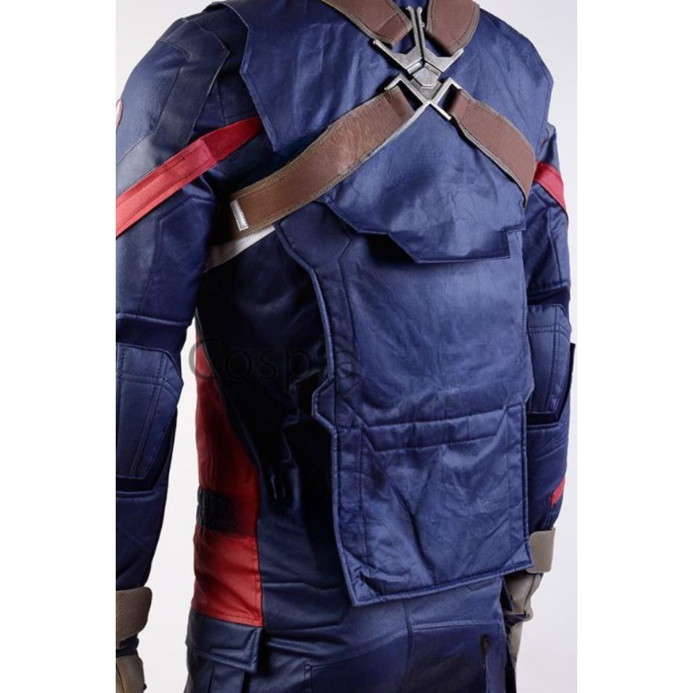 Captain America Cosplay Costume