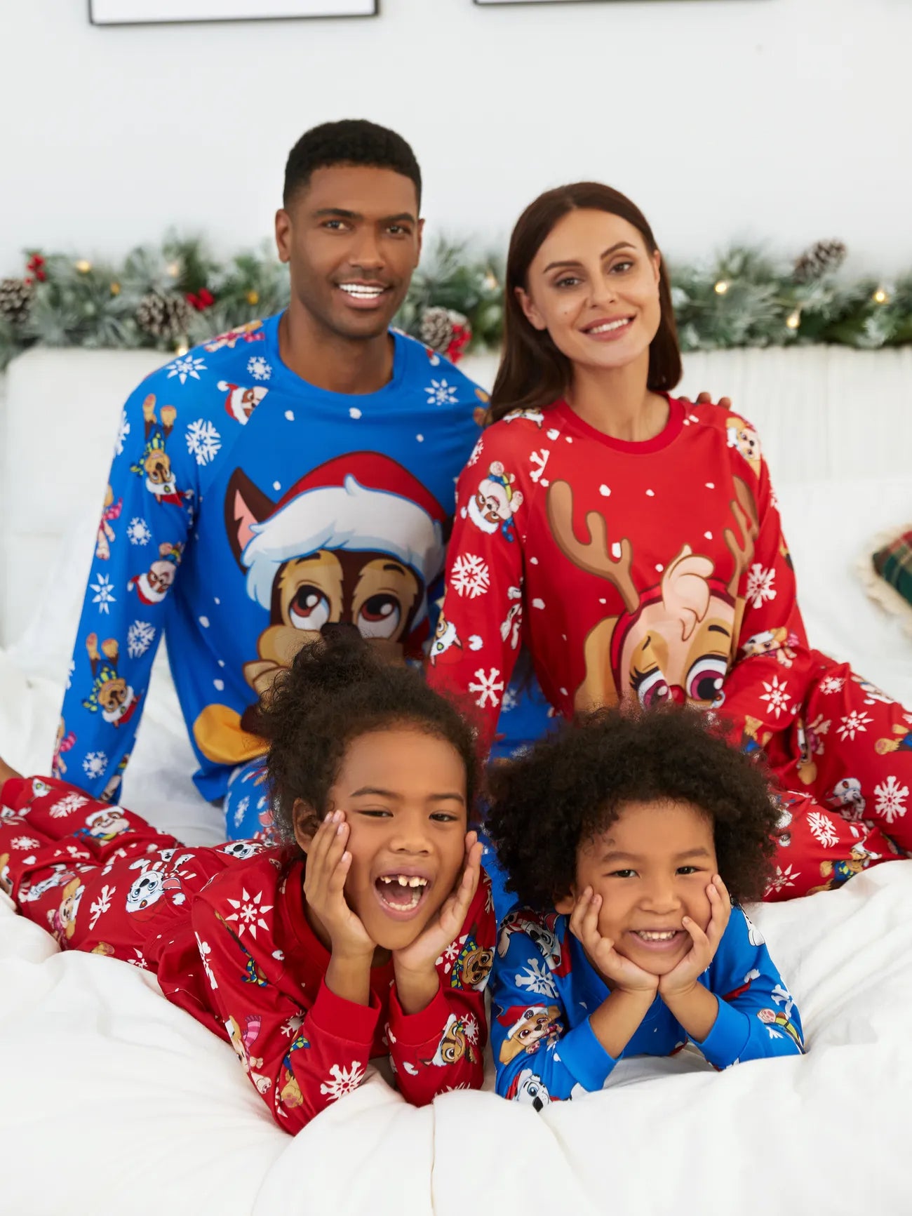 Cartoon Character Family Matching Pajama Set Woman S