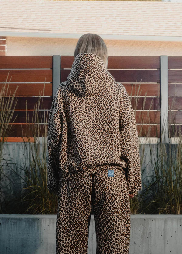 Cheetah Pattern Hoodie