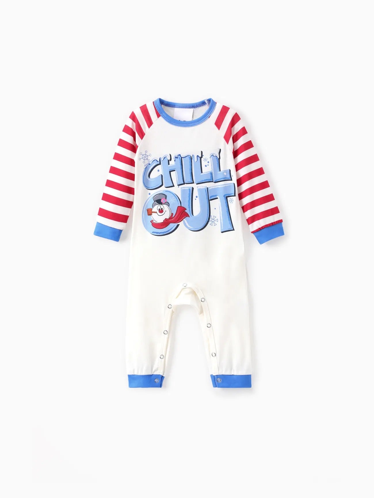 Chill Out Printed Family Matching Pajama Set Baby