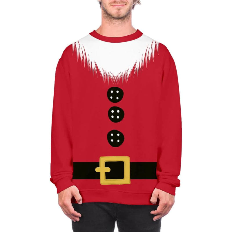 Classic Santa Suit 3D Sweatshirt