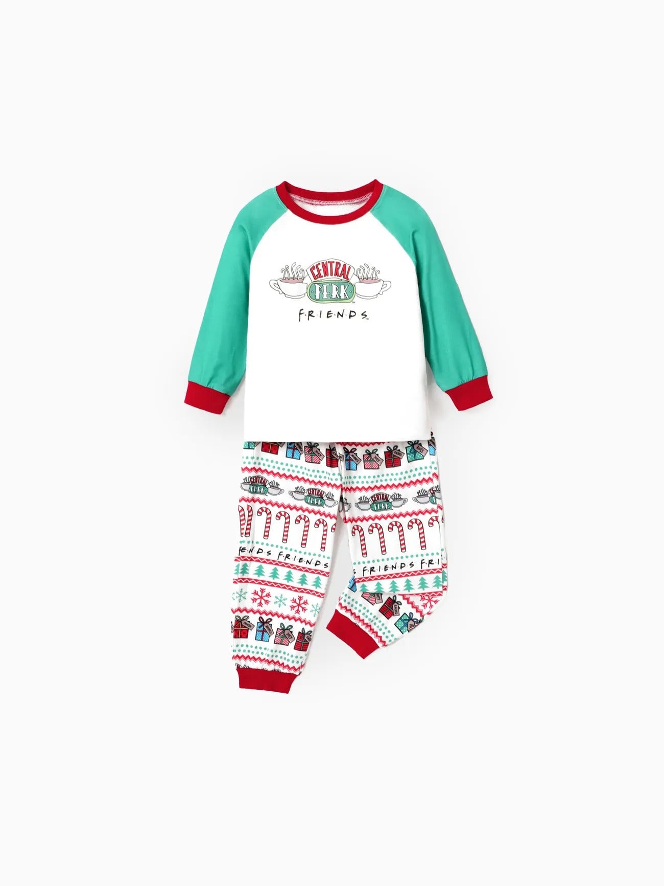 Christmas Friends Printed Family Matching Set Kids