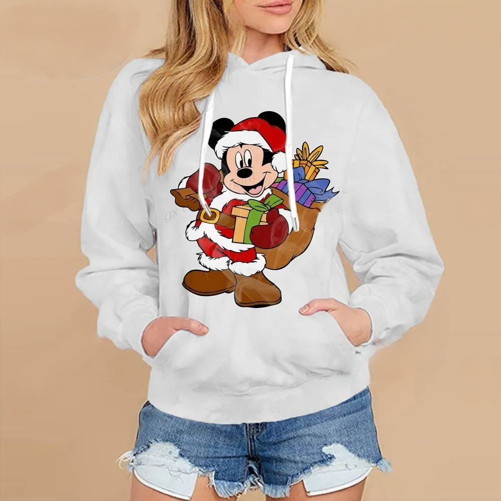 Christmas Mickey Mouse Casual Sweater