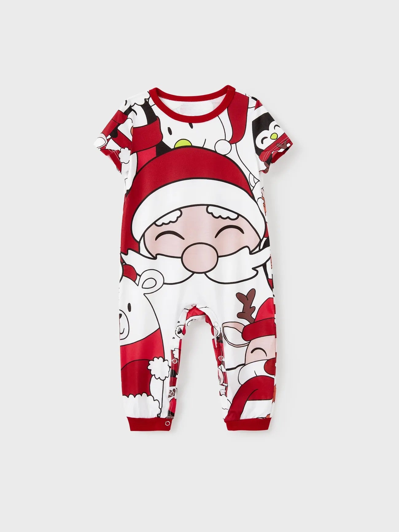 Christmas Pajama With Santa Family Matching Set Baby