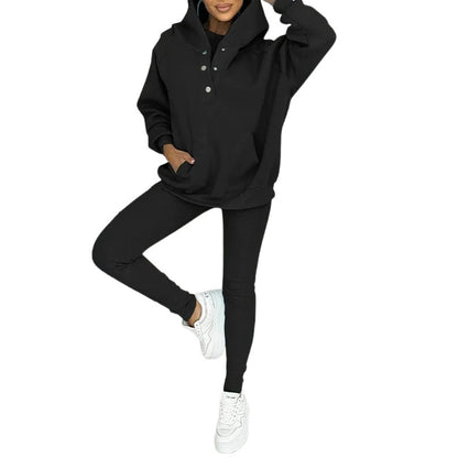 Comfort Loungewear Set Black