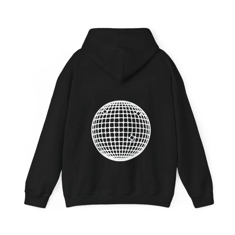 The Cozy Haven Hoodie Black And White