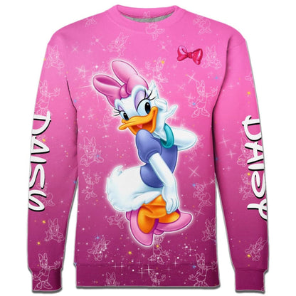 Daisy Duck Princess Castle Activewear Set Sweatshirt