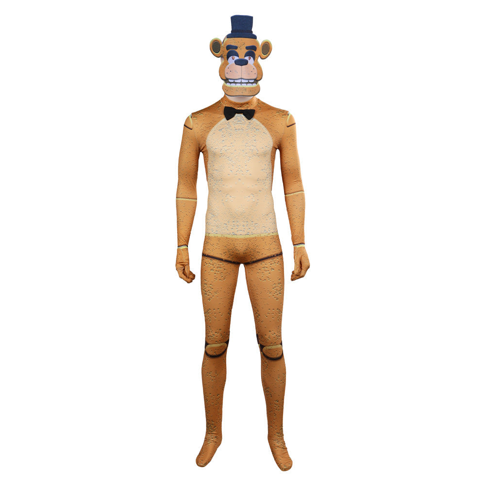 Freddy Mask Jumpsuits Cosplay Costume