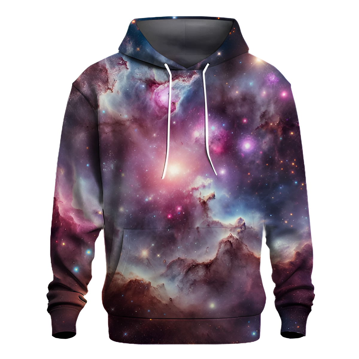 Galactic Nebula Symphony Hoodie